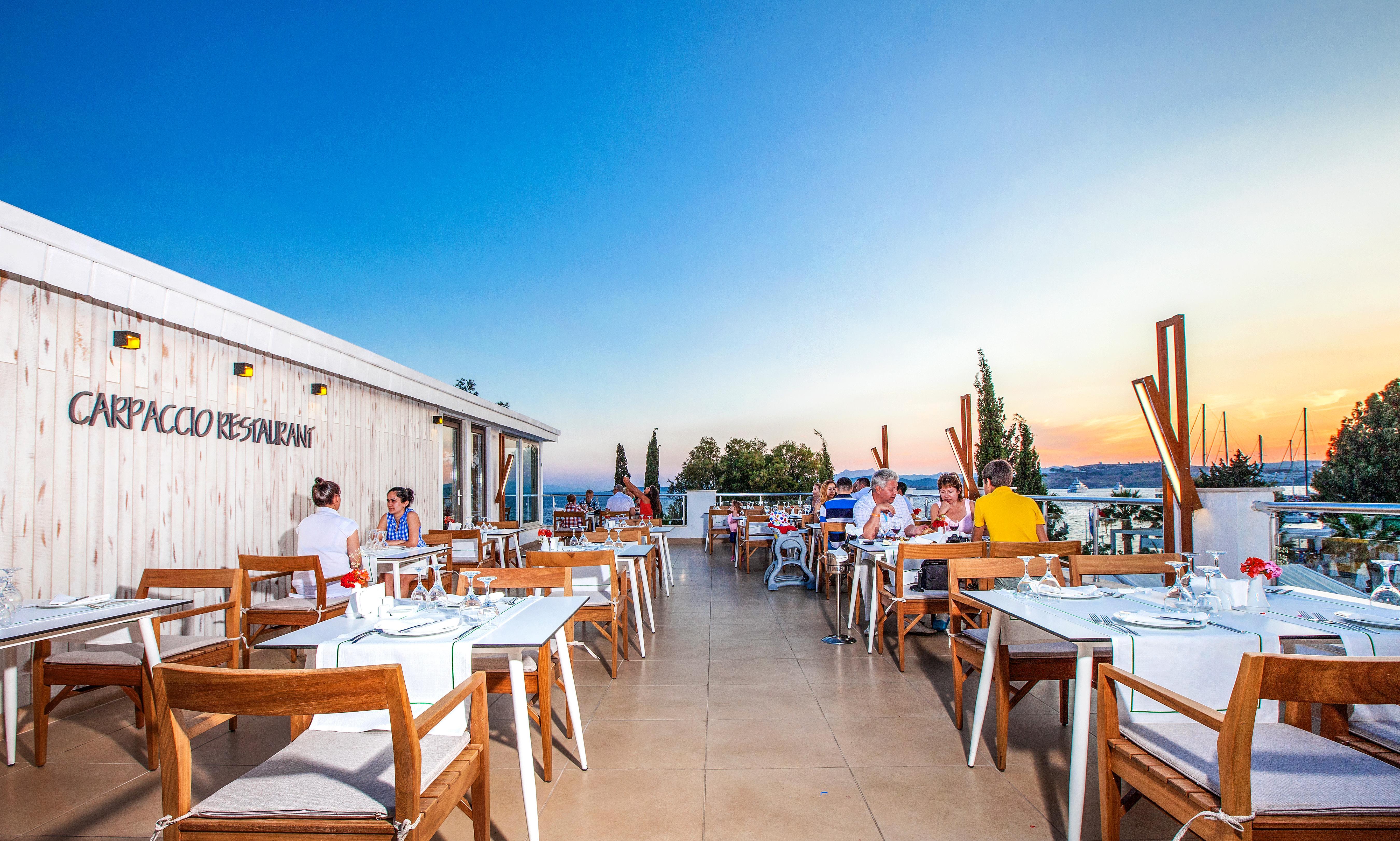 Labranda TMT Bodrum Exterior foto The restaurant