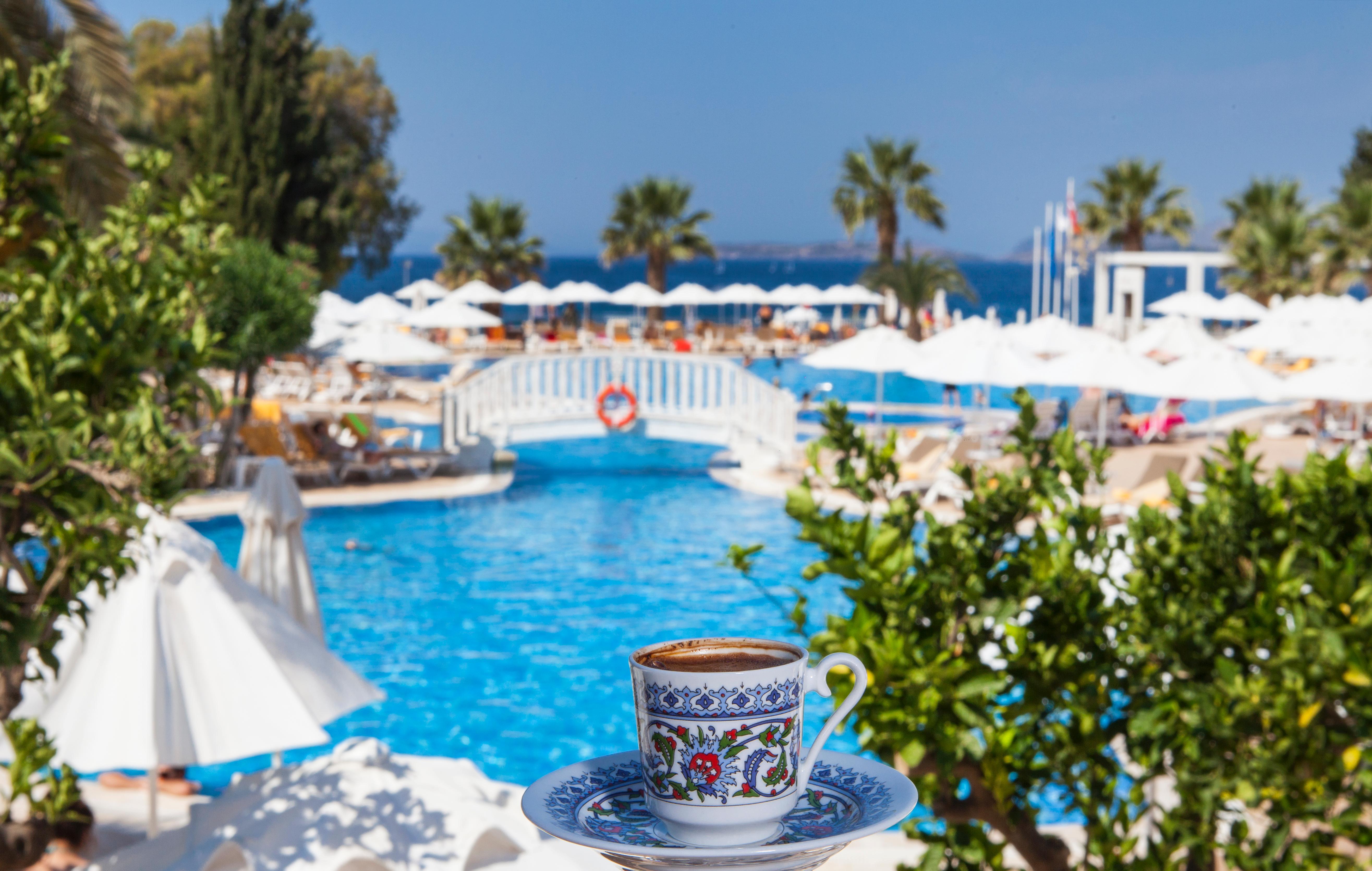 Labranda TMT Bodrum Exterior foto Turkish coffee