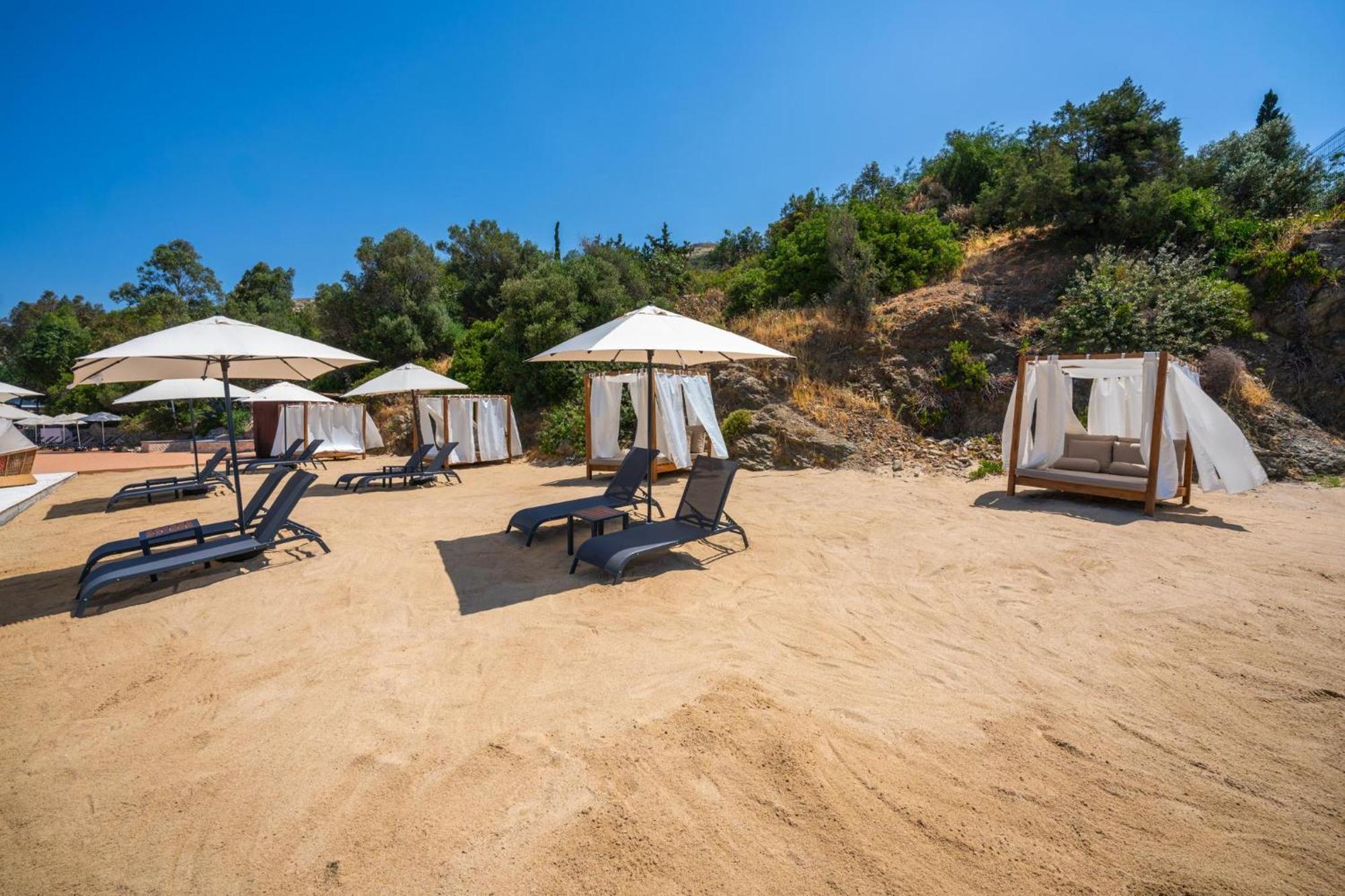 Labranda TMT Bodrum Exterior foto Beach at the resort